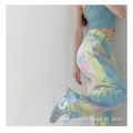 Colorful Women's Tie Dye Long Pants